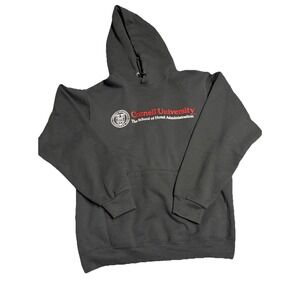 Cornell University Hoodie Black Mens Medium School of Hotel Administration